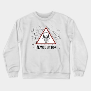 Revolution sign Crewneck Sweatshirt